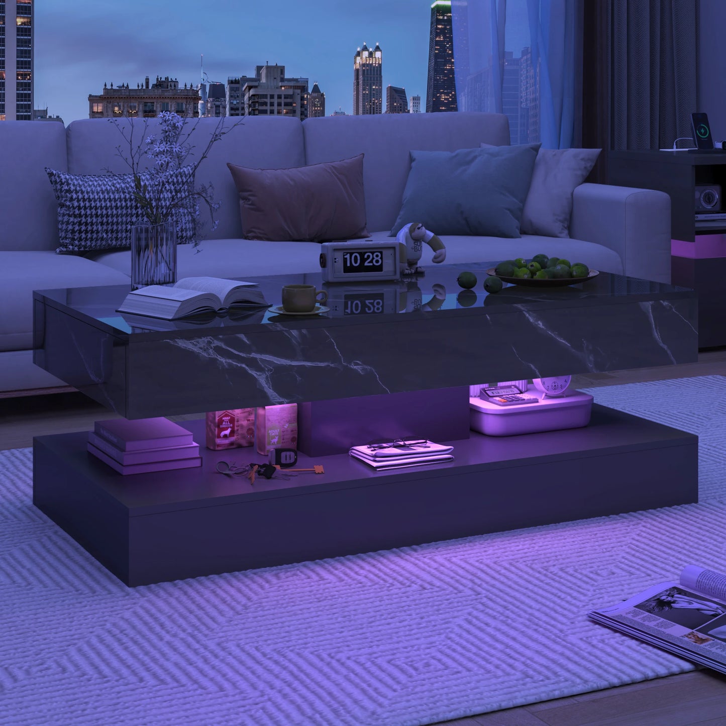 Modern LED Coffee Table