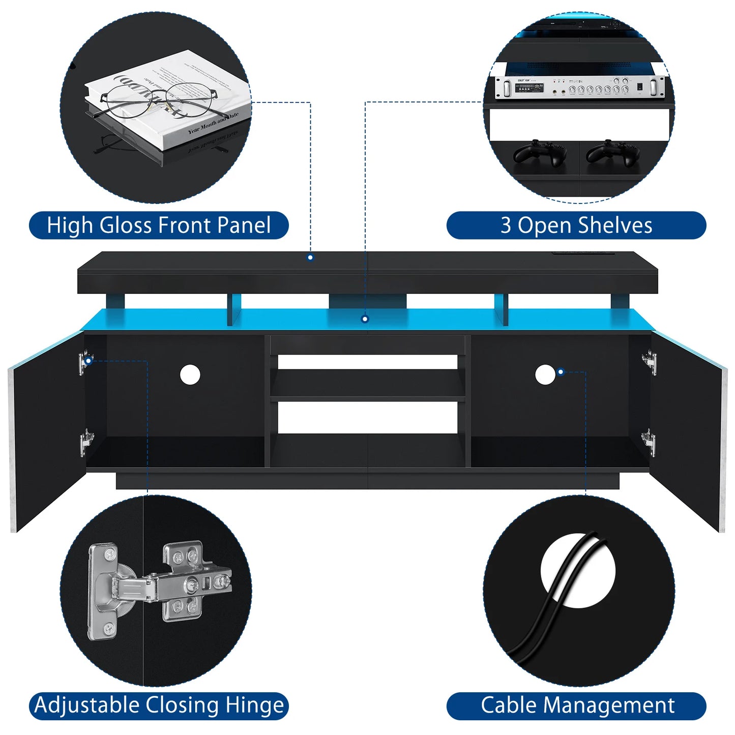 LED TV Entertainment Center