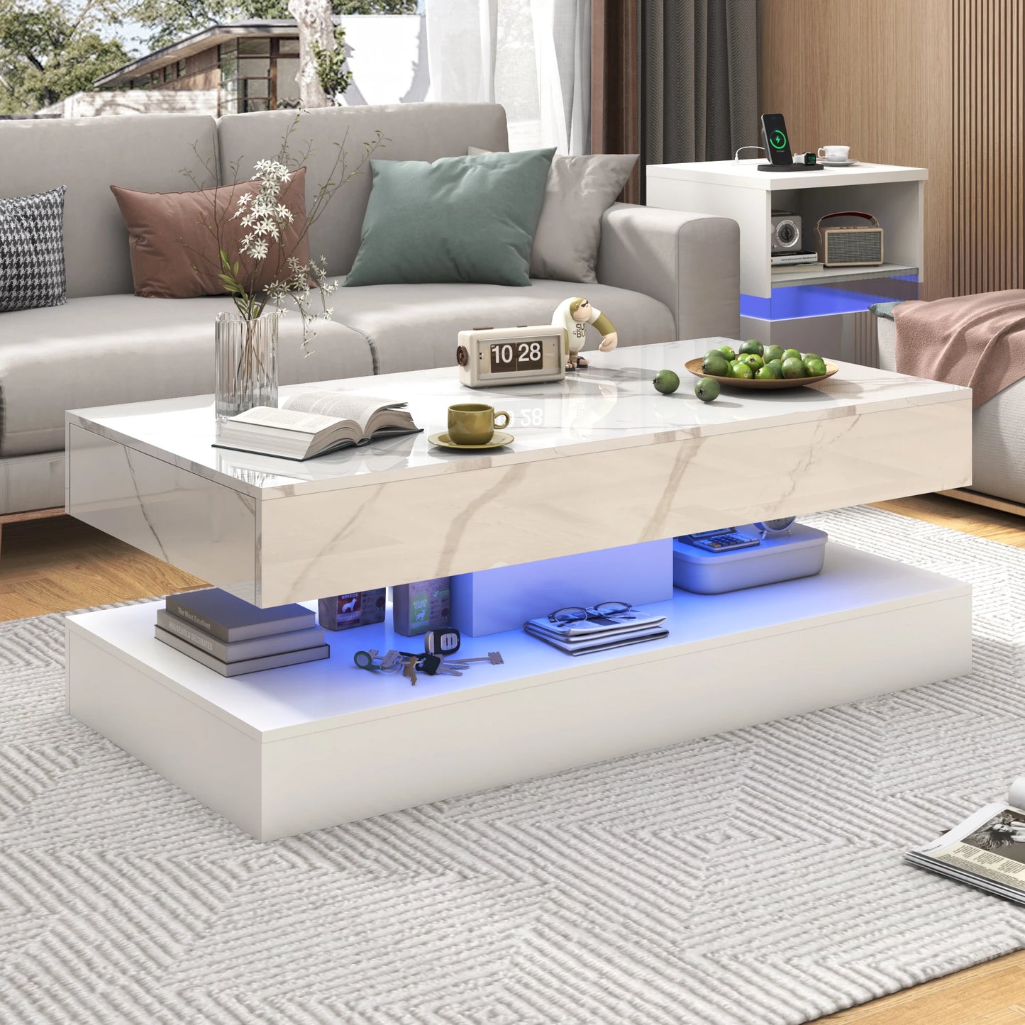 Modern LED Coffee Table