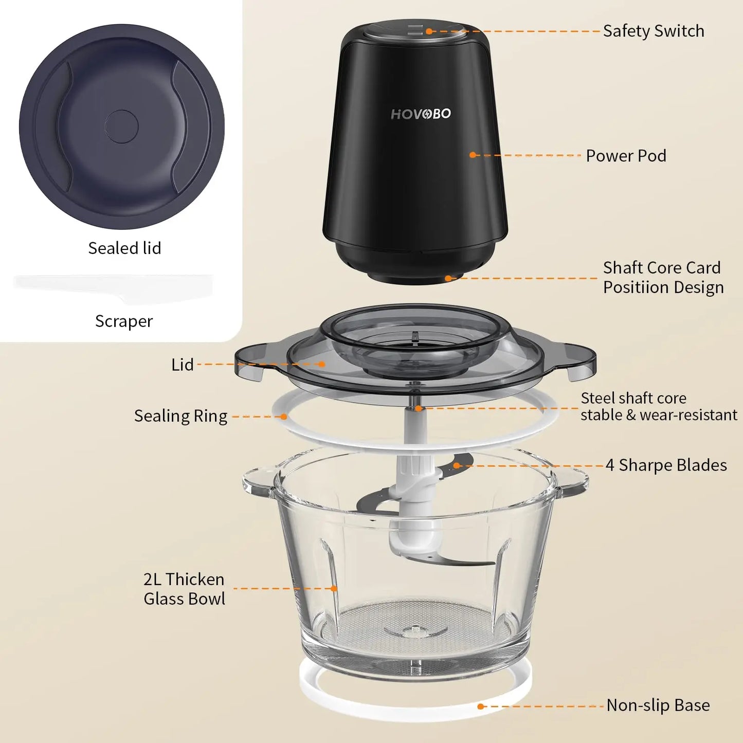 Electric Food Processor