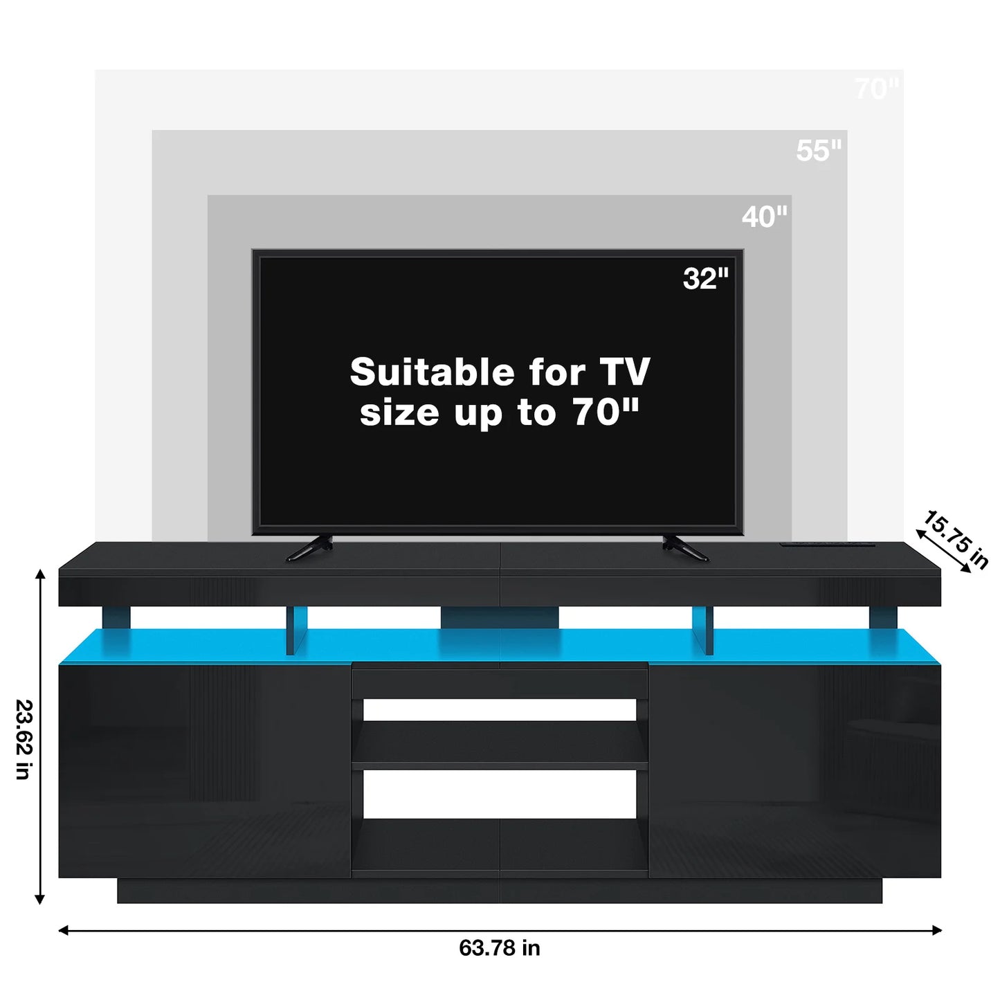 LED TV Entertainment Center