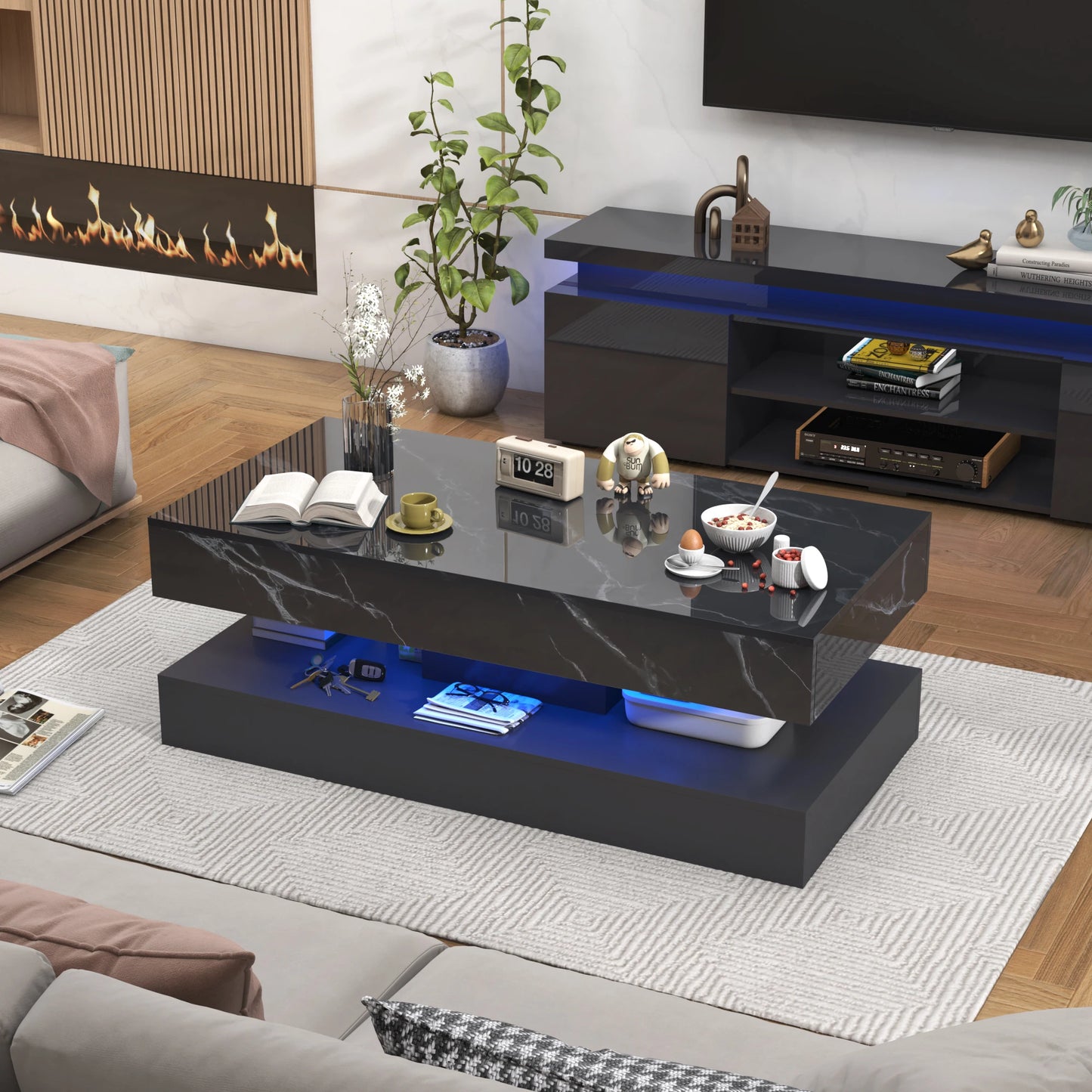 Modern LED Coffee Table