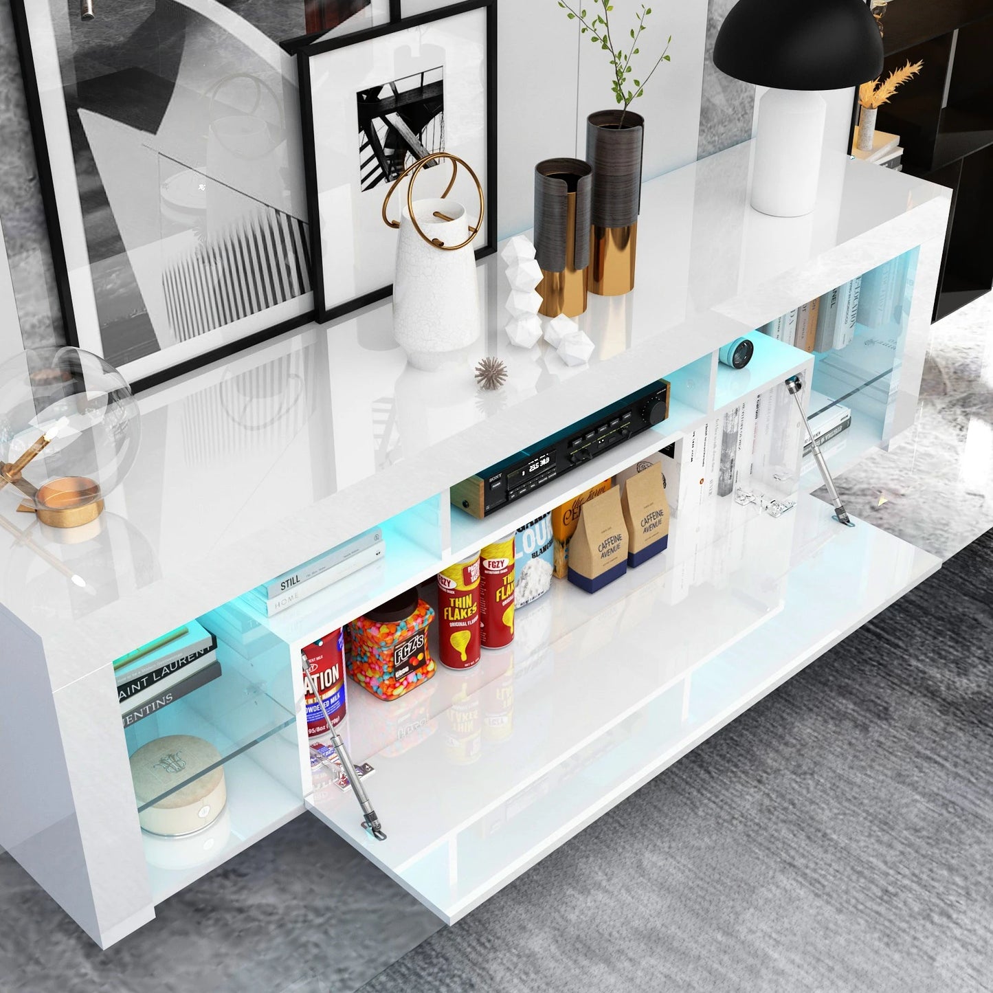 63 Inch Floating TV Stand