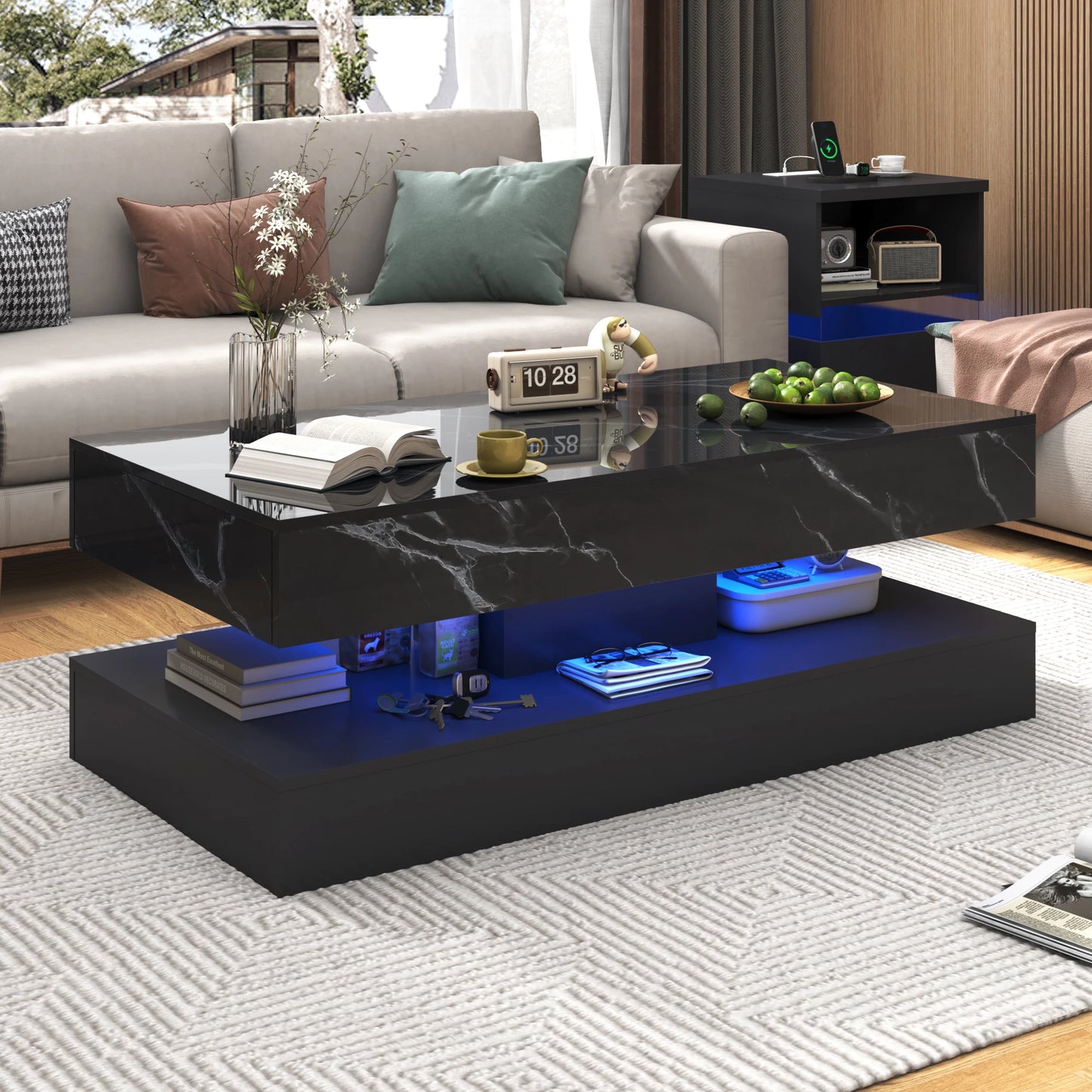 Modern LED Coffee Table