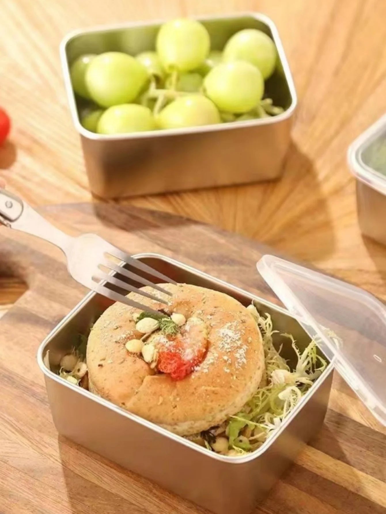 Stainless Steel Crisper Food Container