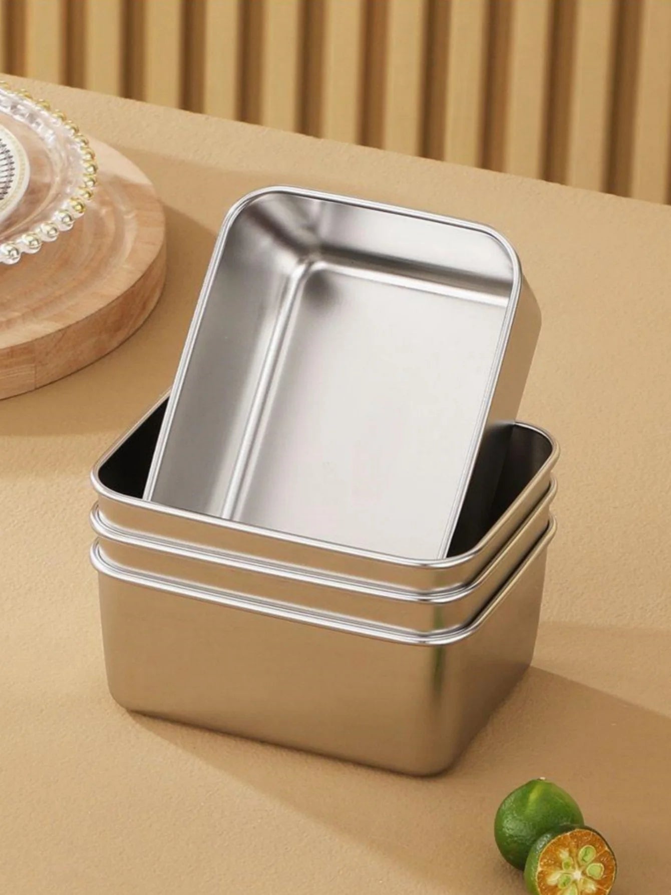 Stainless Steel Crisper Food Container