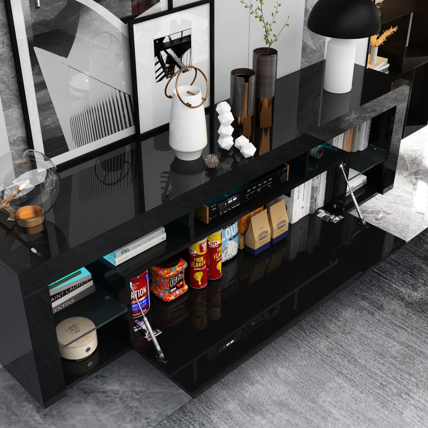 63 Inch Floating TV Stand