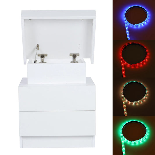 LED Bedside Nightstand