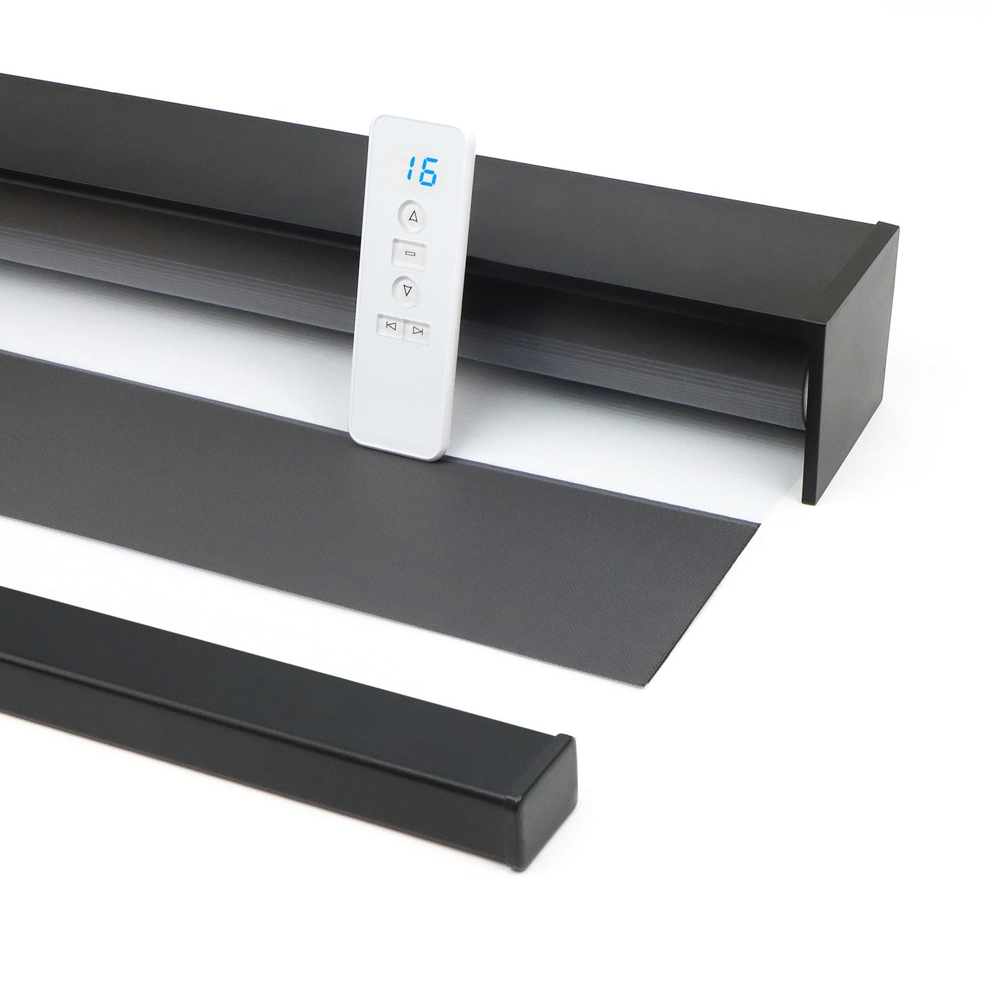 Bluetooth Smart Motorized Blackout Shades for Home Office Voice & Remote/App Controlled Roller Blinds with Safety Features