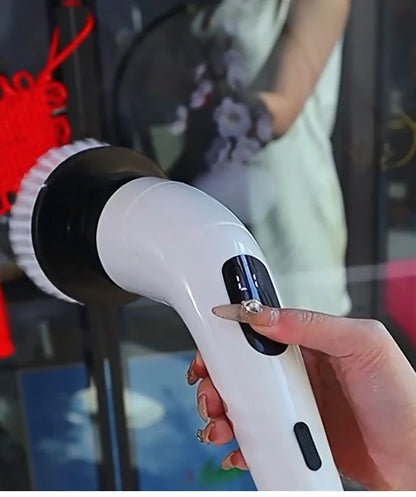 Household Multipurpose Electric Cleaning Brush Cordless Spin Scrubber Kitchen Gadgets Hair Brushes Bathroom Broom Toilet Mops