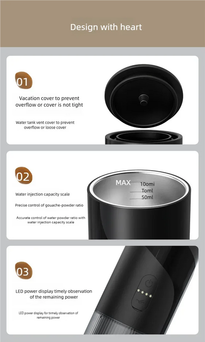 Portable Espresso Coffee Machine KFJ-1S-S1201C1 20Bar High Pressure Capsule/Ground Dual Extraction Travel /Office