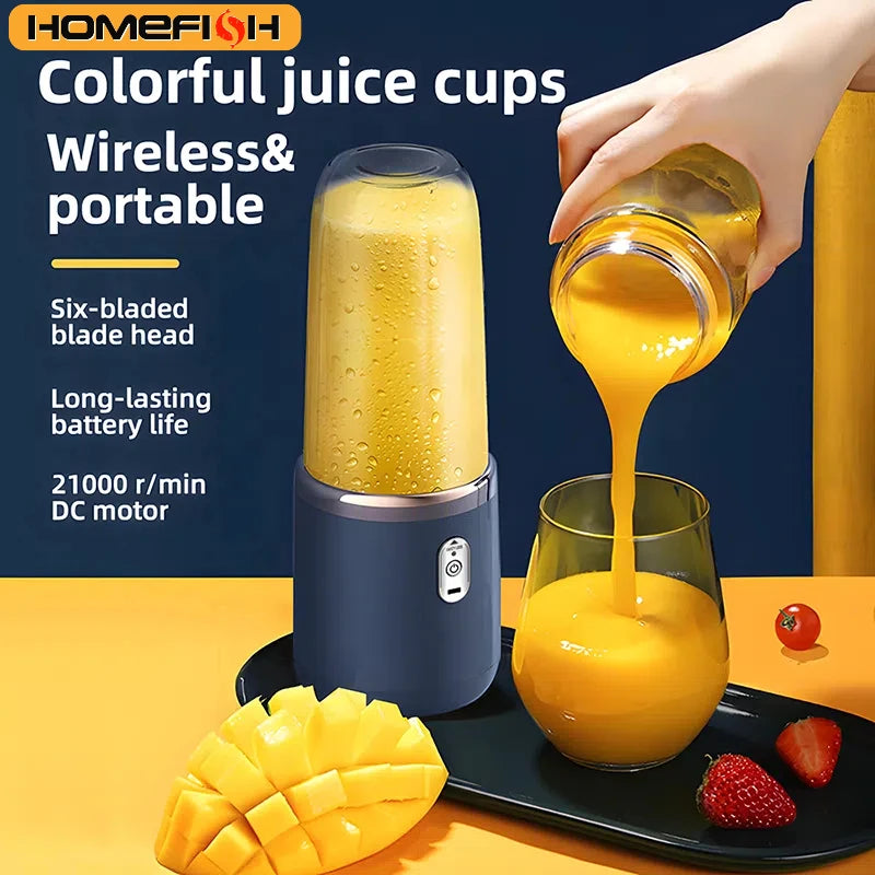 Portable USB Electric Fruit Juicer