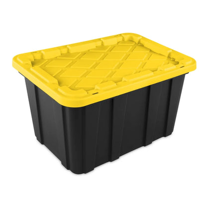 27 Gallon Heavy Duty Plastic Storage Bin