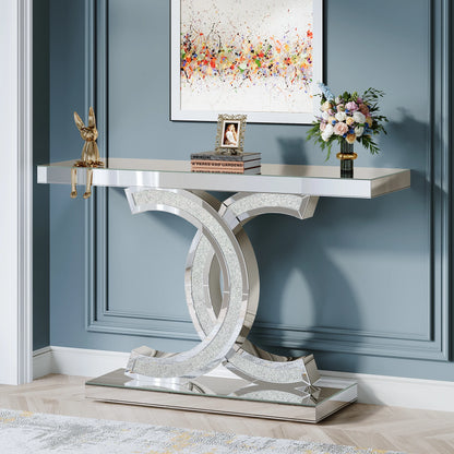 Modern Gold Entryway Table