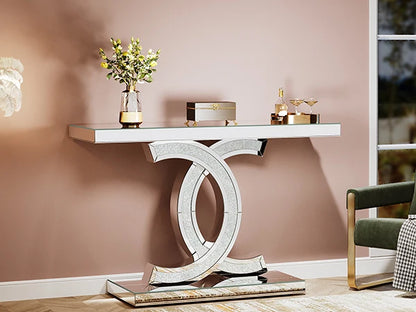 Modern Gold Entryway Table