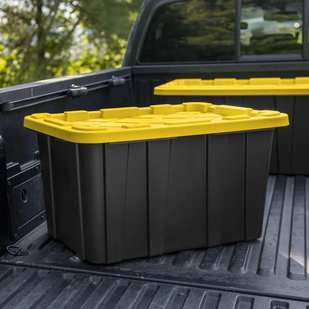 27 Gallon Heavy Duty Plastic Storage Bin