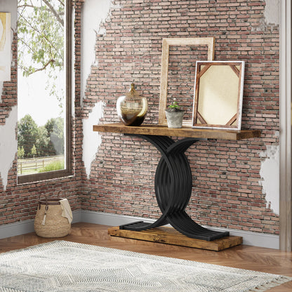 Modern Gold Entryway Table