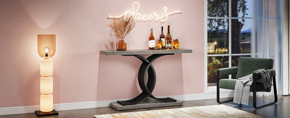Modern Gold Entryway Table