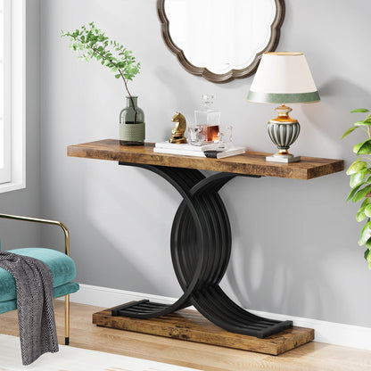 Modern Gold Entryway Table