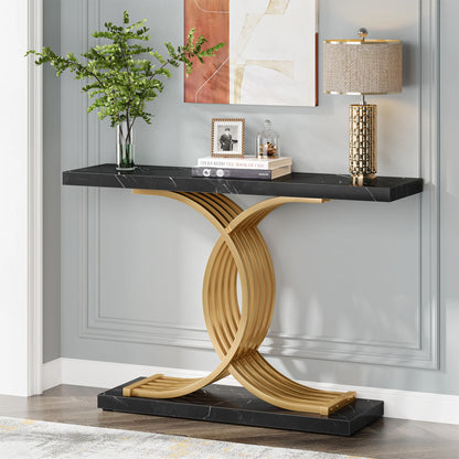 Modern Gold Entryway Table