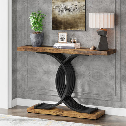 Modern Gold Entryway Table