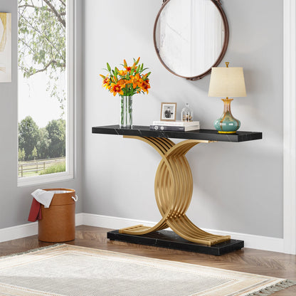 Modern Gold Entryway Table