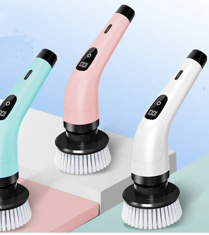 Household Multipurpose Electric Cleaning Brush Cordless Spin Scrubber Kitchen Gadgets Hair Brushes Bathroom Broom Toilet Mops