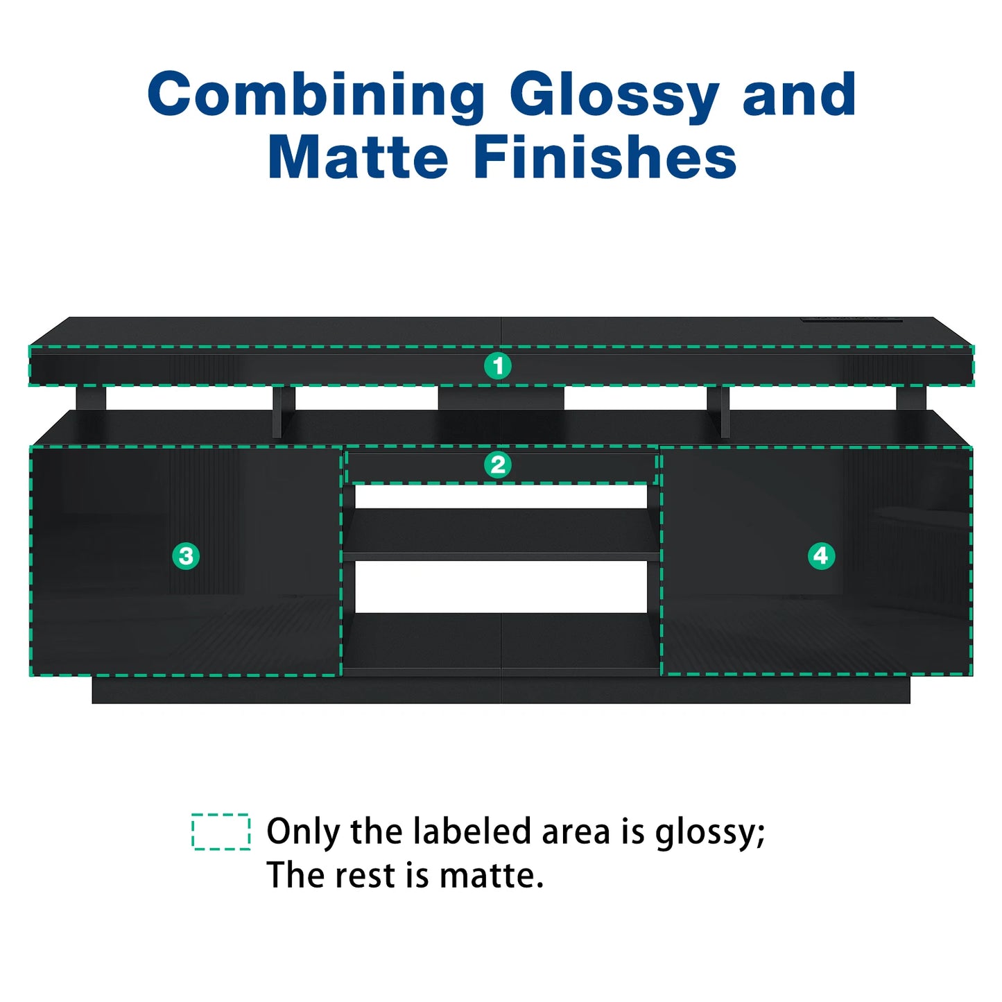 LED TV Entertainment Center