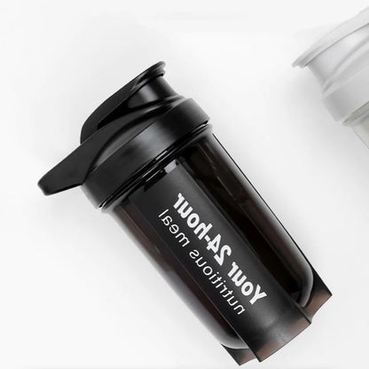 Sport Shaker Bottle 500ML Whey Protein Powder Mixing Bottle Sport Fitness Gym Shaker Outdoor Portable Plastic Drink Bottle