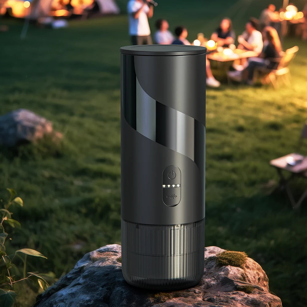 Portable Espresso Coffee Machine KFJ-1S-S1201C1 20Bar High Pressure Capsule/Ground Dual Extraction Travel /Office