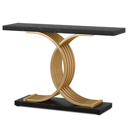 Modern Gold Entryway Table