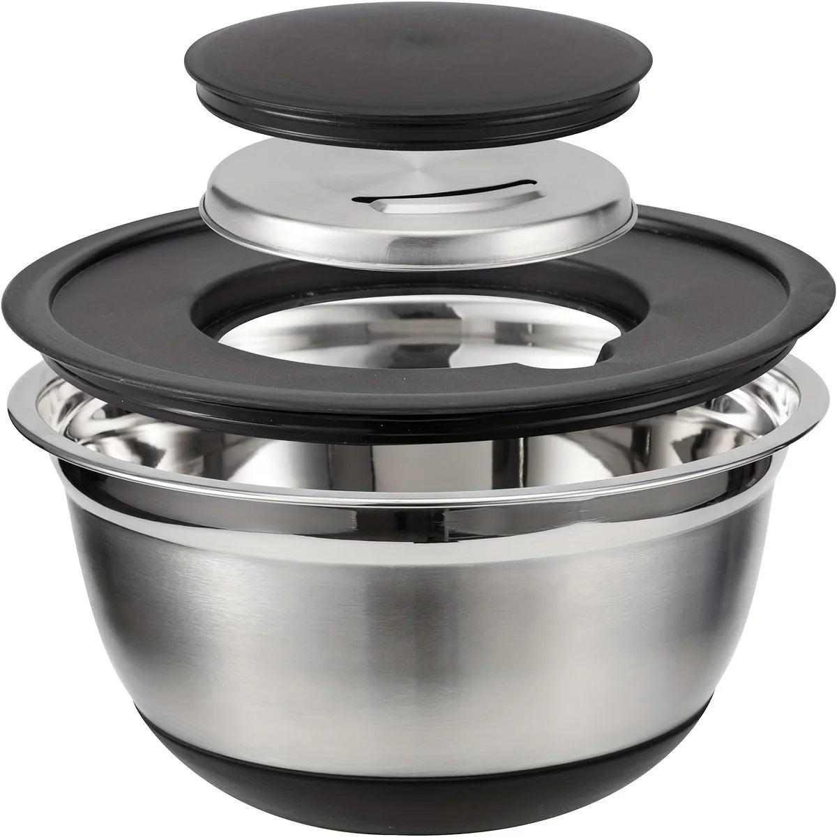 8pcs Stainless Steel Mixing Bowl Set