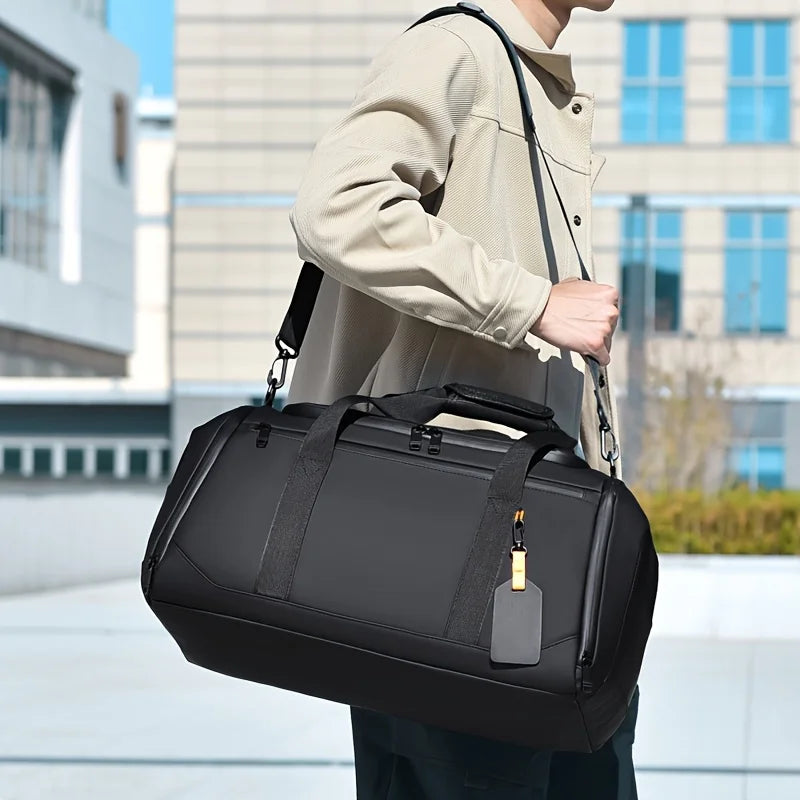 Large Capacity Travel Duffel Bag - Durable Oxford Cloth, Spacious & Stylish Overnight Sports Gym Bag with Multiple Compartments