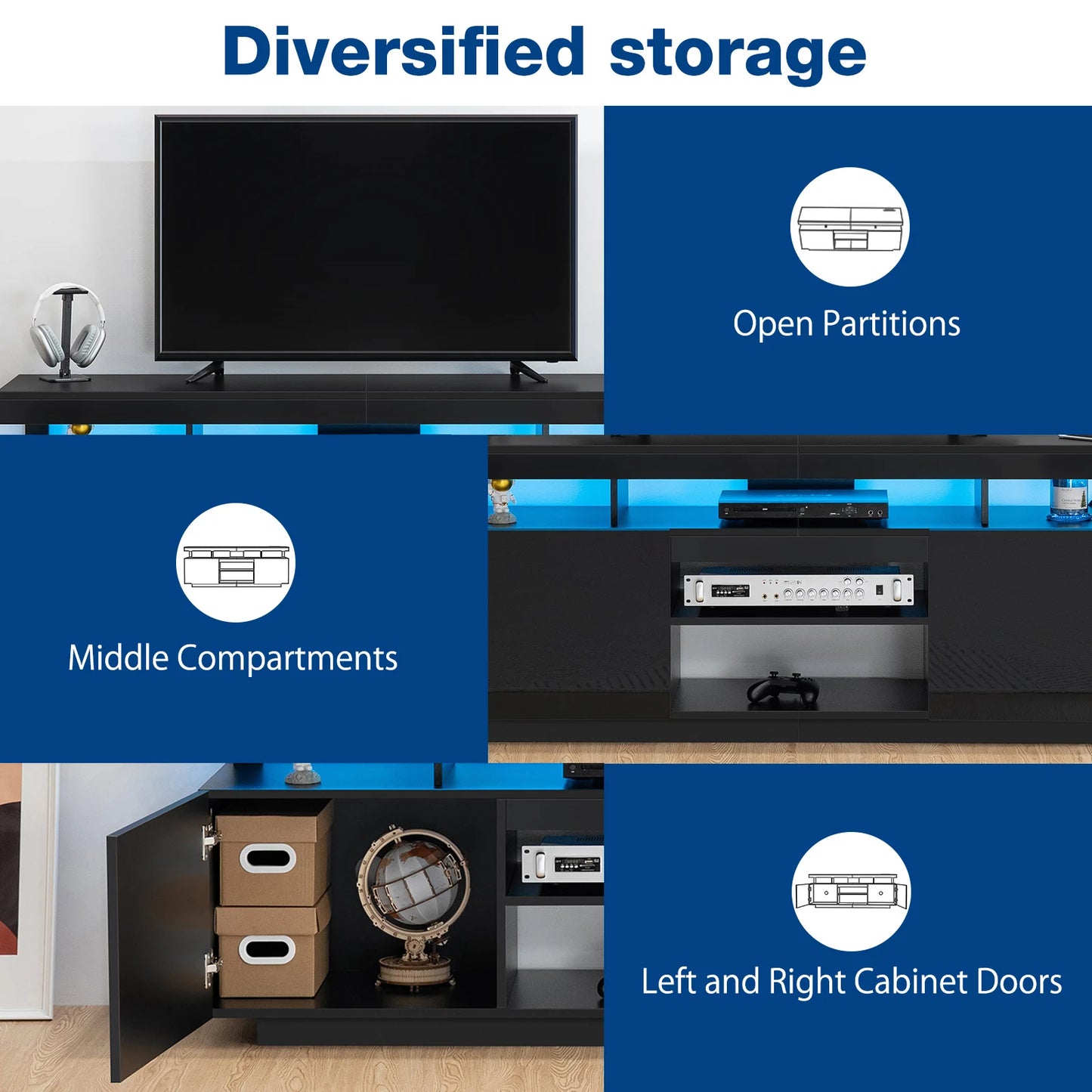 LED TV Entertainment Center