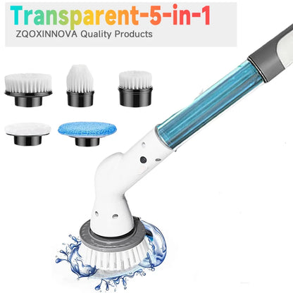 Household Multipurpose Electric Cleaning Brush Cordless Spin Scrubber Kitchen Gadgets Hair Brushes Bathroom Broom Toilet Mops