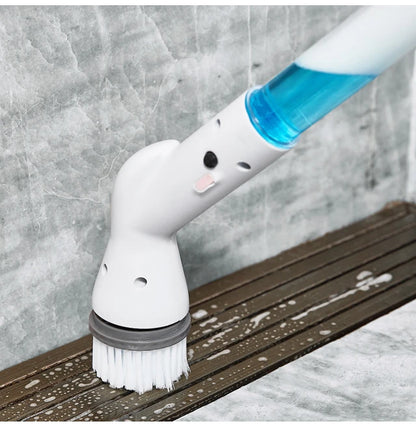 Household Multipurpose Electric Cleaning Brush Cordless Spin Scrubber Kitchen Gadgets Hair Brushes Bathroom Broom Toilet Mops