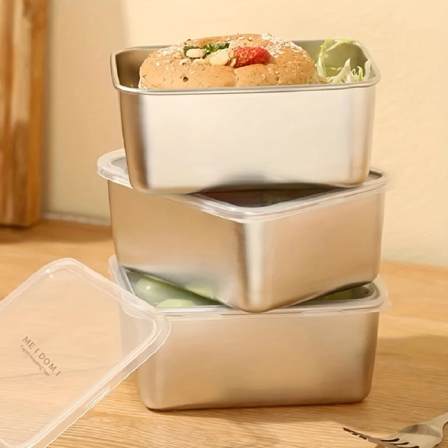 Stainless Steel Crisper Food Container
